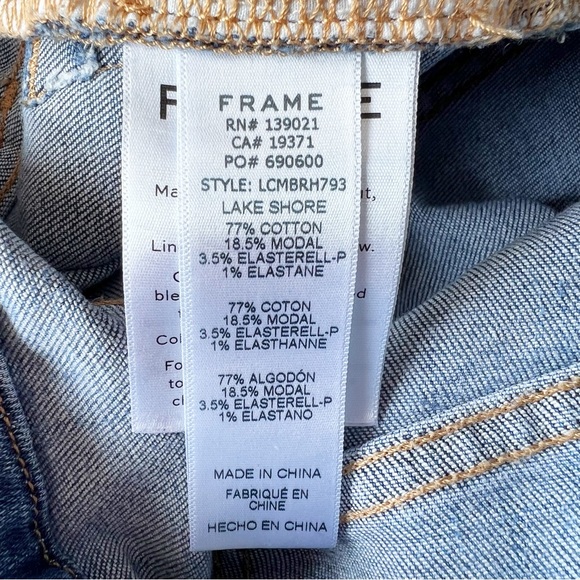 Frame Denim Le Crop Mini Boot in Lakeshore | 28 - Picture 9 of 11